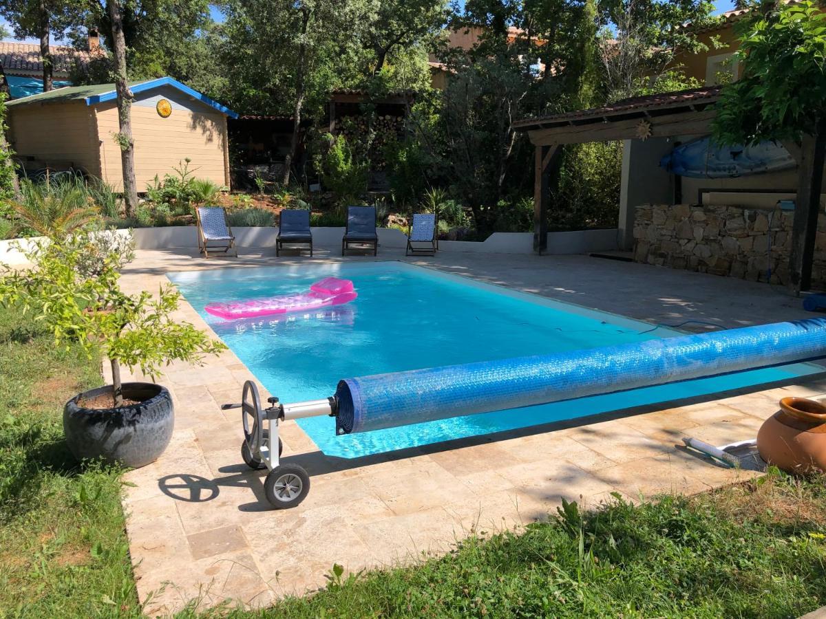 Ferienwohnung Dependance Individuelle Nans-les-Pins Exterior foto
