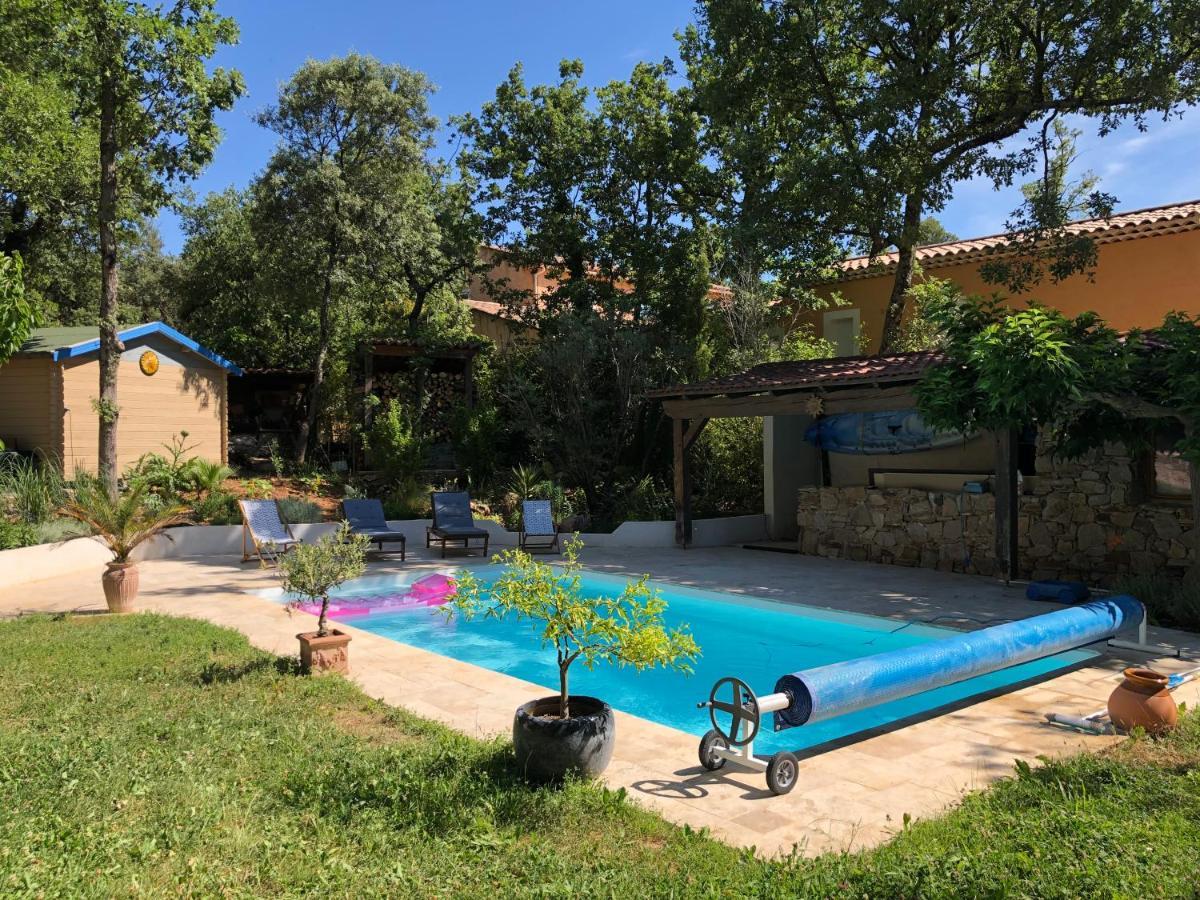 Ferienwohnung Dependance Individuelle Nans-les-Pins Exterior foto