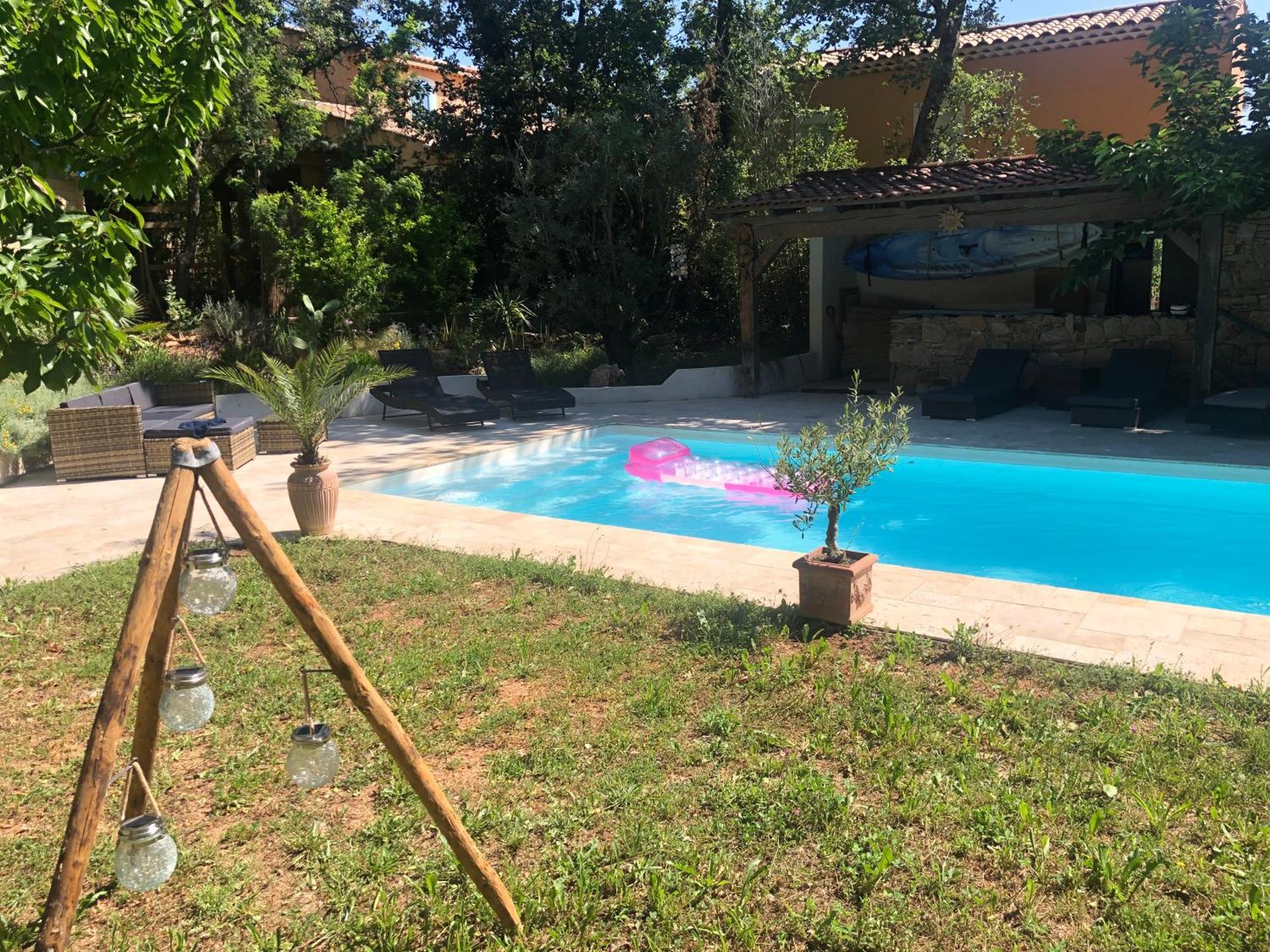 Ferienwohnung Dependance Individuelle Nans-les-Pins Exterior foto