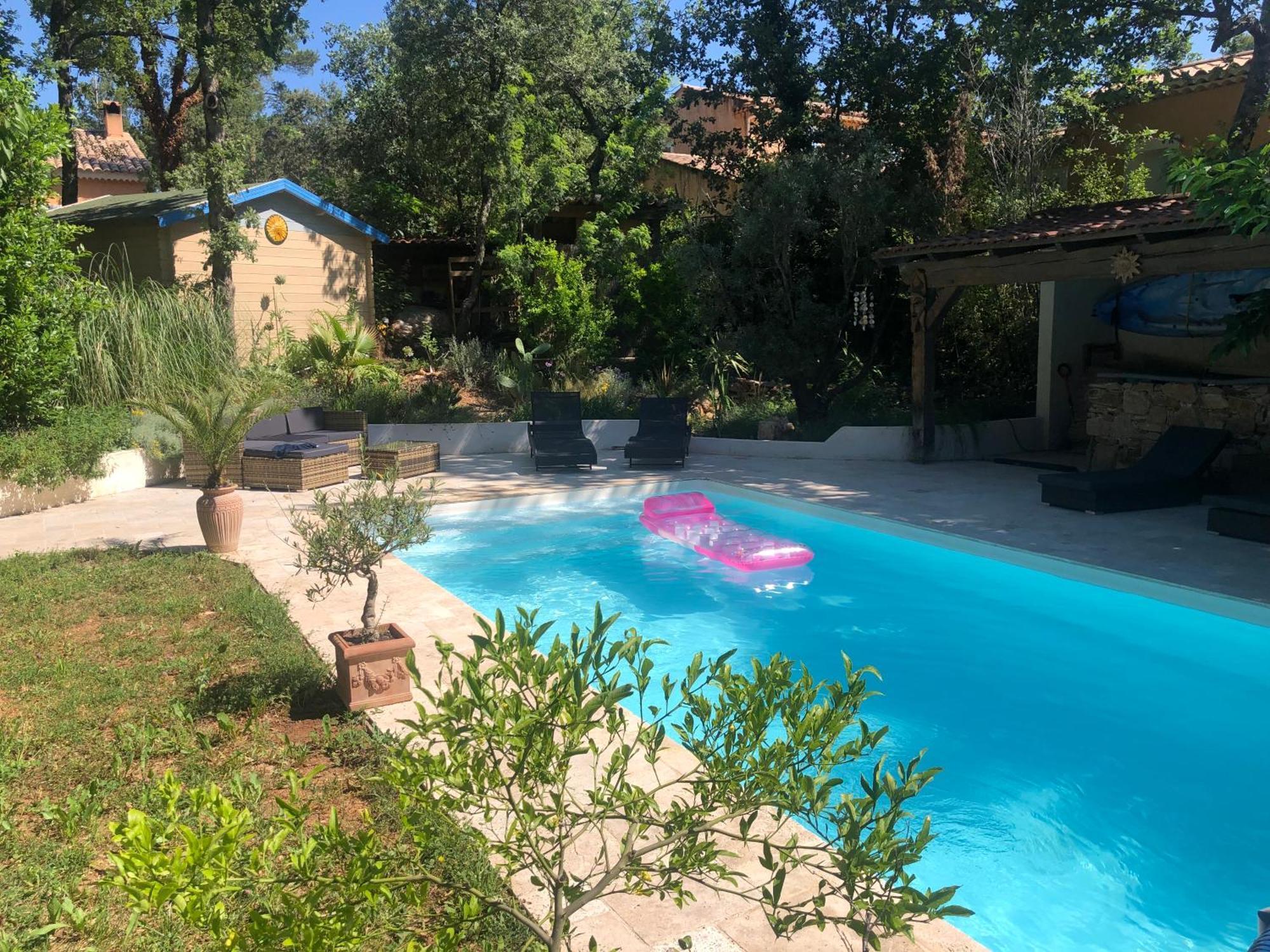 Ferienwohnung Dependance Individuelle Nans-les-Pins Exterior foto